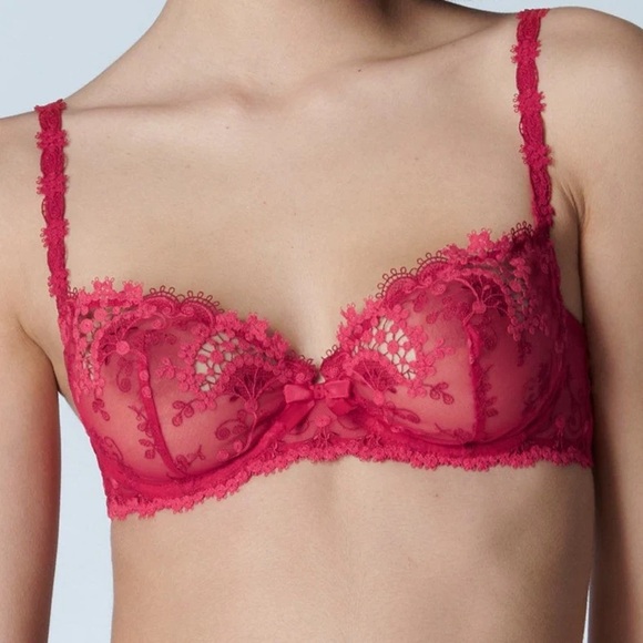 Simone Perele Other - Simone Perele Wish Ruby Pink Demi 12B330 32B